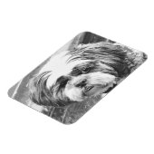 SHIH TZU DOG MAGNEET (Linkerzijde)