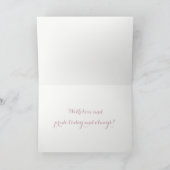 Shih Tzu Dog met Tiara Afstuderen Dank je wel Bedankkaart (Binnen)