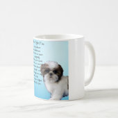 Shih Tzu Dog - Nan Poem Koffiemok (Voorkant rechts)