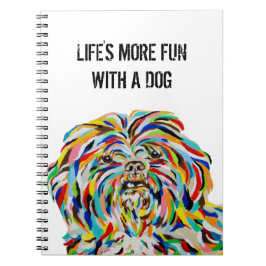 Shih Tzu Dog Notitieboek 6,5 x 8,75 inch