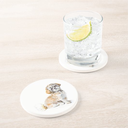 Shih Tzu Dog Onderzetter (Zijkant)