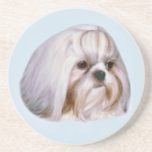 Shih Tzu Dog Onderzetter (Voorkant)