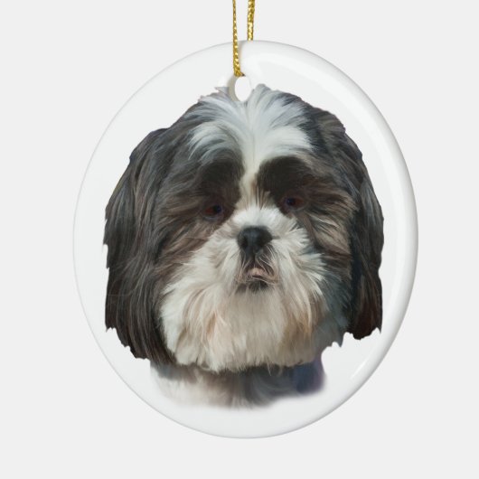 Shih Tzu Dog Ornament (Links)