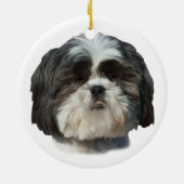 Shih Tzu Dog Ornament (Achterkant)