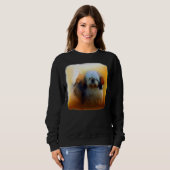 Shih Tzu Dog Portret Trui (Voorkant volledig)