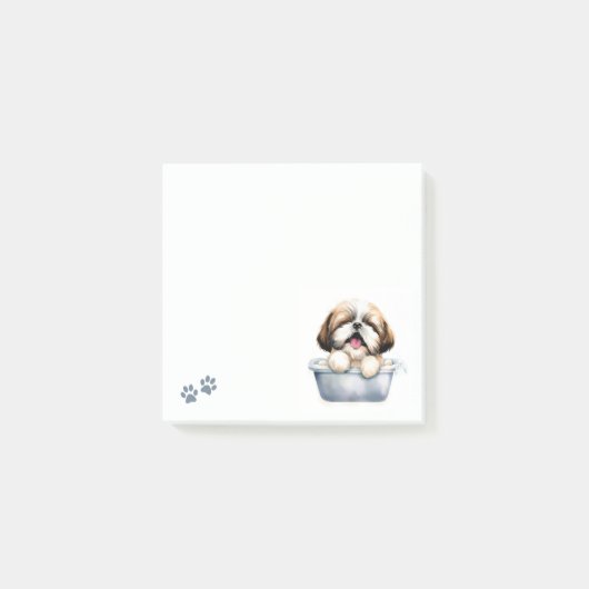 Shih Tzu Dog Post-it® Notes (Voorkant)