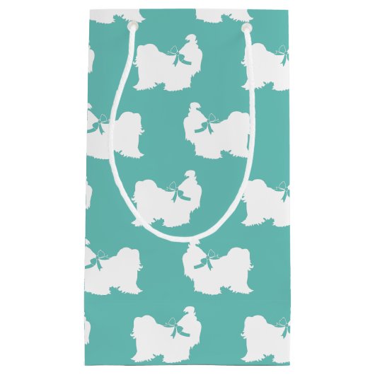 Shih-Tzu Dog Puppy Long Hair Klein Cadeauzakje (Voorkant)