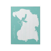 Shih-Tzu Dog Puppy Long Hair Notitieblok (Linkerzijde)