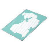 Shih-Tzu Dog Puppy Long Hair Notitieblok (Schuin)