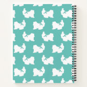 Shih-Tzu Dog Puppy Long Hair Notitieboek (Achterkant)