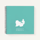 Shih-Tzu Dog Puppy Long Hair Notitieboek (Voorkant)