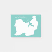 Shih-Tzu Dog Puppy Long Hair Post-it® Notes (Voorkant)