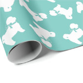 Shih Tzu Dog Puppy Teddy Bear Short Hair Cadeaupapier (Rol Hoek)