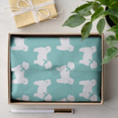 Shih Tzu Dog Puppy Teddy Bear Short Hair Tissuepapier (Geschenk)