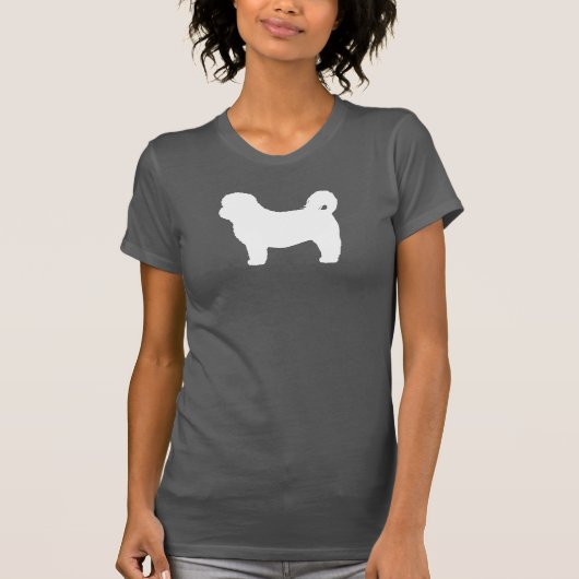 Shih Tzu Dog Silhouette T-shirt (Voorkant)