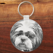 SHIH TZU DOG SLEUTELHANGER (Voorkant)