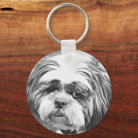 SHIH TZU DOG SLEUTELHANGER (Voorkant)
