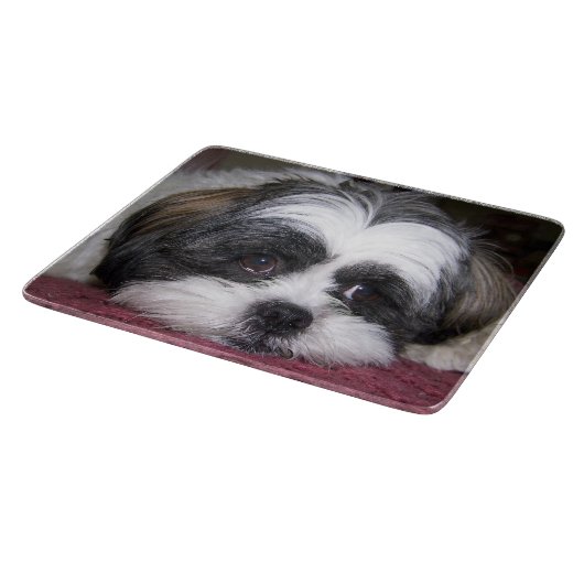 Shih Tzu Dog Snijplank (Hoek)
