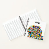 Shih Tzu Dog Square Notitieboek (Binnen)