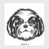 Shih Tzu Dog Sticker (Vel)