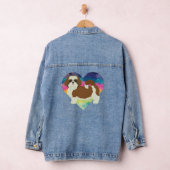 Shih Tzu Dog Stropdas Die Heart Denim Jacket (Hangar)