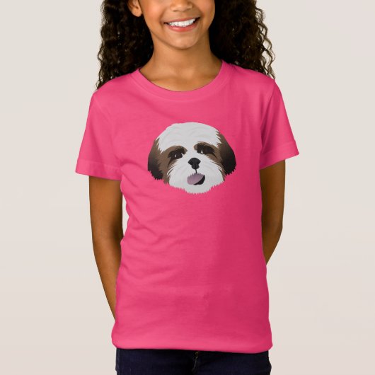Shih Tzu Dog T-shirt (Voorkant)