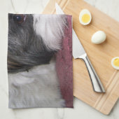 Shih Tzu Dog Theedoek (Quarter Fold)