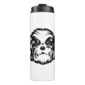 Shih Tzu Dog Thermosbeker (Voorkant)
