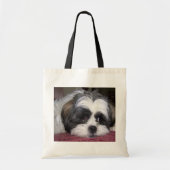 Shih Tzu Dog Tote Bag (Voorkant)