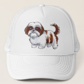 Shih Tzu Dog Trucker Pet (Voorkant)