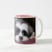 Shih Tzu Dog Tweekleurige Koffiemok (Voorkant rechts)