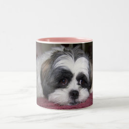 Shih Tzu Dog Tweekleurige Koffiemok