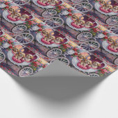 Shih Tzu Dog Valentine's Day Cadeaupapier (Hoek)