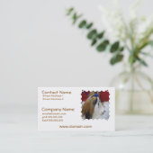 Shih Tzu Dog Visitekaartjes (Staand voorkant)