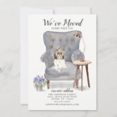 Shih tzu Dog We hebben de aankondiging verplaatst (Voorkant)