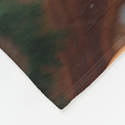 Shih Tzu Dogs Christmas Snow Holiday Fleece Deken (Hoek)