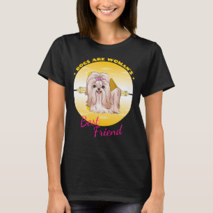 Shih Tzu Dogs is de beste vriend van de vrouw T-shirt
