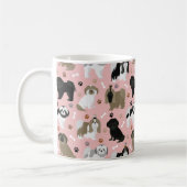 Shih Tzu Dogs Paws and Botten Coffee Mok (Links)