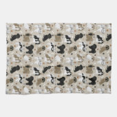 Shih Tzu Dogs Paws en Botten Kitchen Towel Theedoek (Horizontaal)