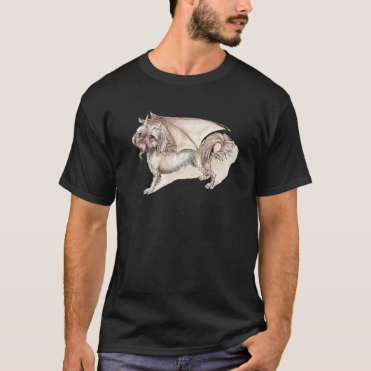 Shih Tzu Dragon T-shirt (Voorkant)