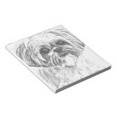 Shih Tzu Drawing Notitieblok (Schuin)