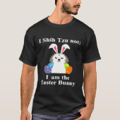 Shih Tzu Easter Bunny   T-shirt (Voorkant)