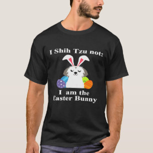 Shih Tzu Easter Bunny T-shirt