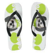 Shih Tzu en Frogs Teenslippers (Voetbed)