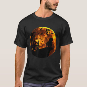 Shih Tzu en Moon Halloween Costume T-shirt
