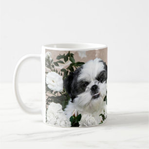 Shih Tzu en rozen Koffiemok