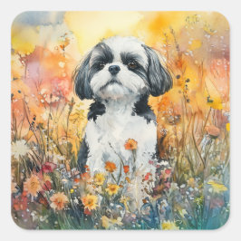 Shih Tzu - Envelope Stickers