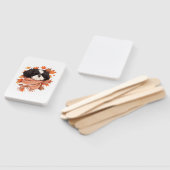 Shih Tzu Fall Dog Autumn Leaves Thanksgiving Copy Handwaaier (Niet-gemonteerd)