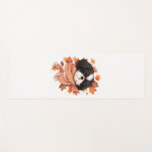 Shih Tzu Fall Dog Autumn Leaves Thanksgiving Copy Yogamat (Voorkant (horizontaal))