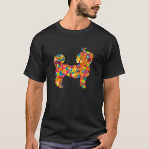 Shih Tzu Flower T-shirt
